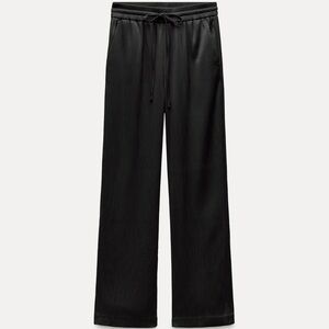 Black Wide-Leg Pants